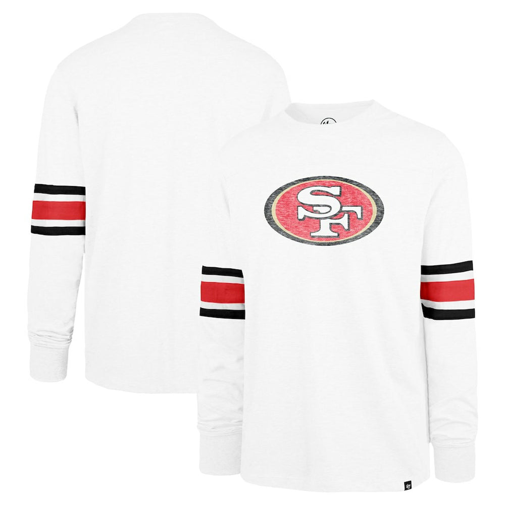 47 brand San Francisco 49ers '47 Gridiron Premier Brex Long Sleeve T-Shirt White