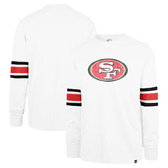 47 brand San Francisco 49ers '47 Gridiron Premier Brex Long Sleeve T-Shirt White