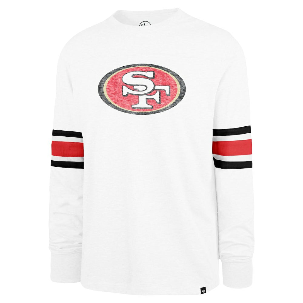 47 brand San Francisco 49ers '47 Gridiron Premier Brex Long Sleeve T-Shirt White