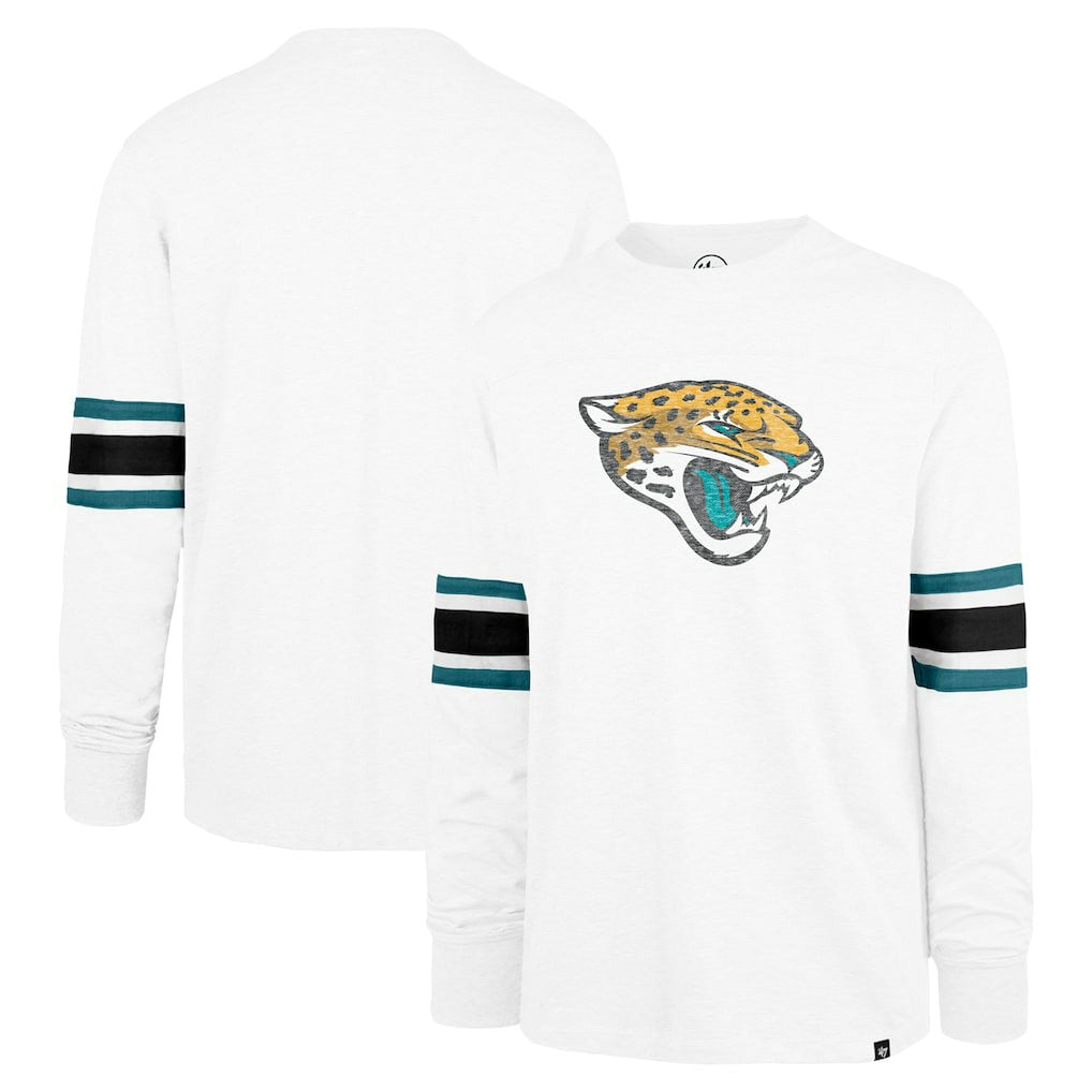 47 brand Jacksonville Jaguars '47 Gridiron Premier Brex Long Sleeve T-Shirt White