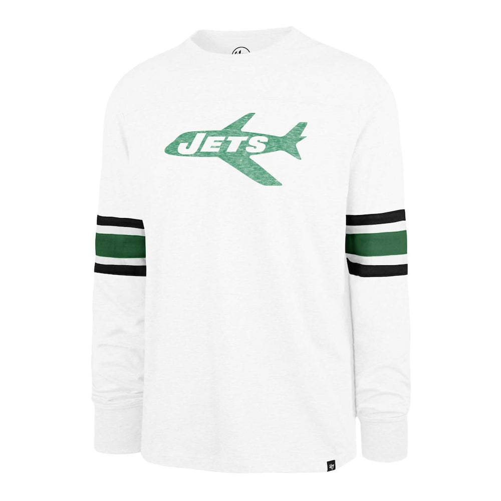 47 brand New York Jets '47 Gridiron Throwback Premier Brex Long Sleeve T-Shirt White