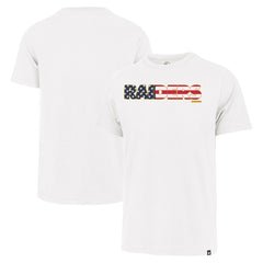 47 brand Las Vegas Raiders '47 Flag Script Franklin T-Shirt White