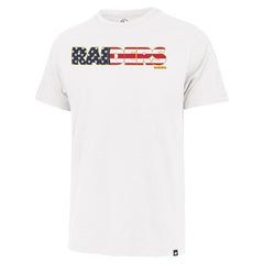 47 brand Las Vegas Raiders '47 Flag Script Franklin T-Shirt White