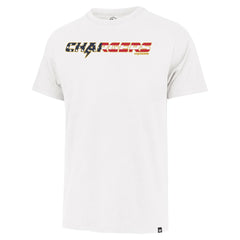47 brand Los Angeles Chargers '47 Flag Script Franklin T-Shirt White