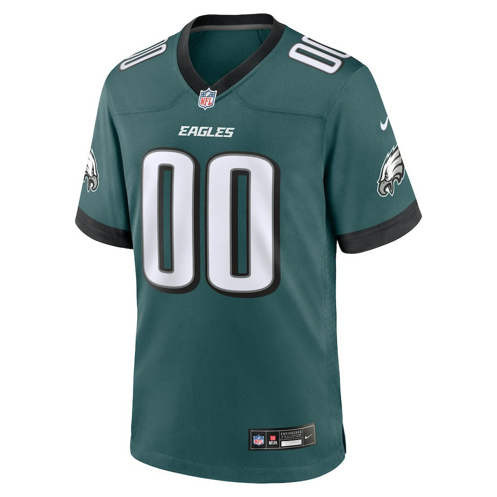 Nike Philadelphia Eagles Custom Game Jersey Midnight Green