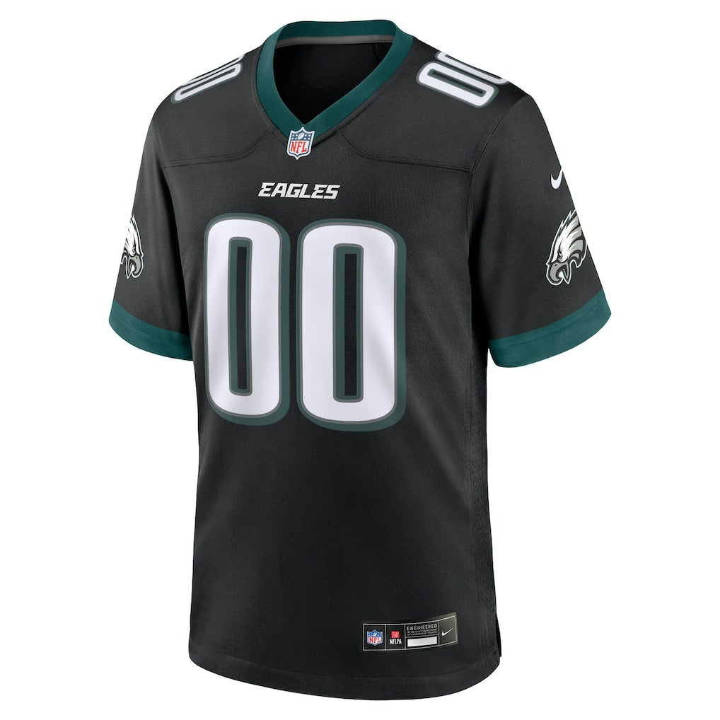 Nike Philadelphia Eagles Alternate Custom Game Jersey Black