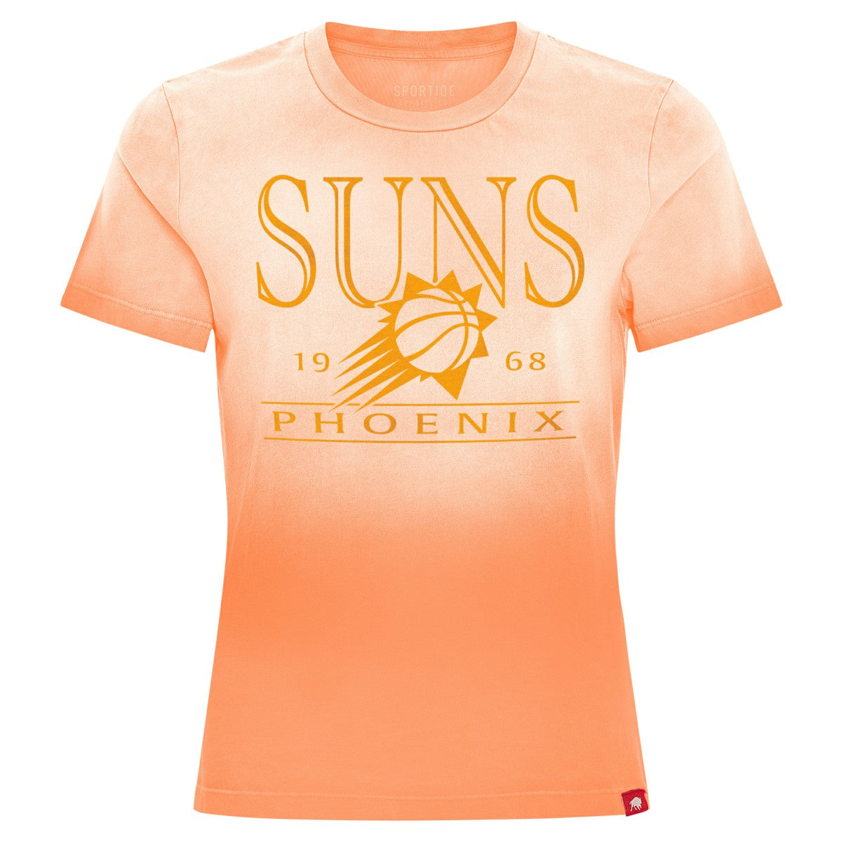 Phoenix Suns Sportiqe Women's Arcadia Sun-Dipped T-Shirt Orange