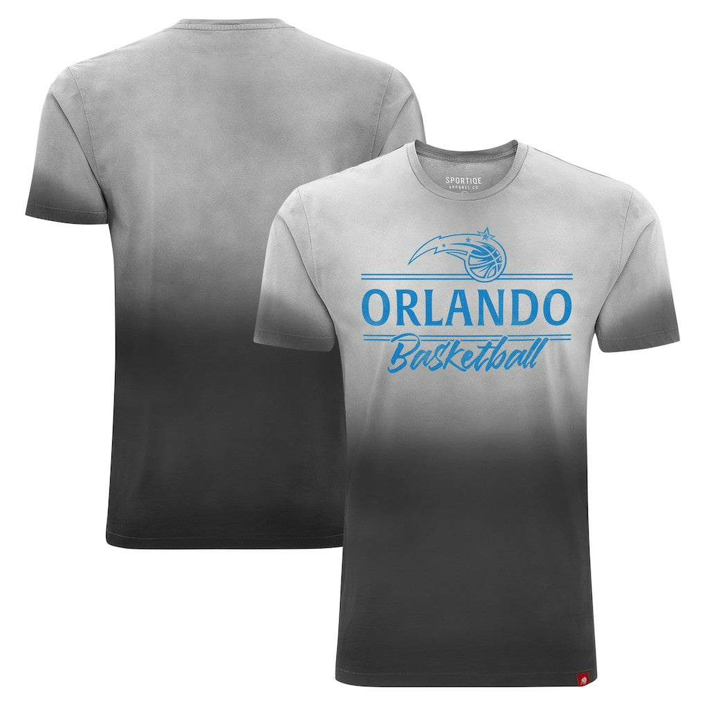 Orlando Magic Sportiqe Unisex Bingham Sun-Fade T-Shirt Black