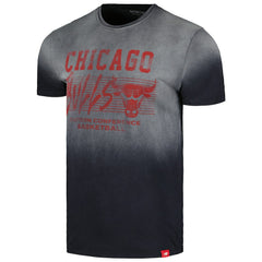 Chicago Bulls Sportiqe Unisex Bingham Sun-Fade T-Shirt Black