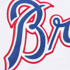 John Smoltz Atlanta Braves Mitchell & Ness 2004 Cooperstown Collection Authentic Throwback Jersey - White - Mitchell & Ness Online