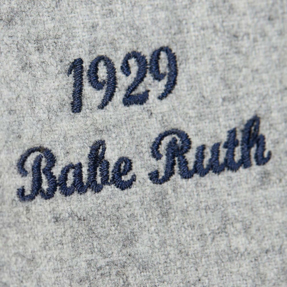 Babe Ruth New York Yankees Mitchell & Ness Cooperstown Collection 1929 Authentic Jersey - Gray - Mitchell & Ness Online