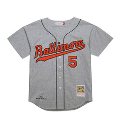 Brooks Robinson Baltimore Orioles Mitchell & Ness Cooperstown Collection 1966 Authentic Jersey - Gray - Mitchell & Ness Online
