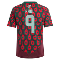 Raul Jimenez Mexico National Team Youth 2024 Home Replica Player Jersey Burgundy - Adidas sale