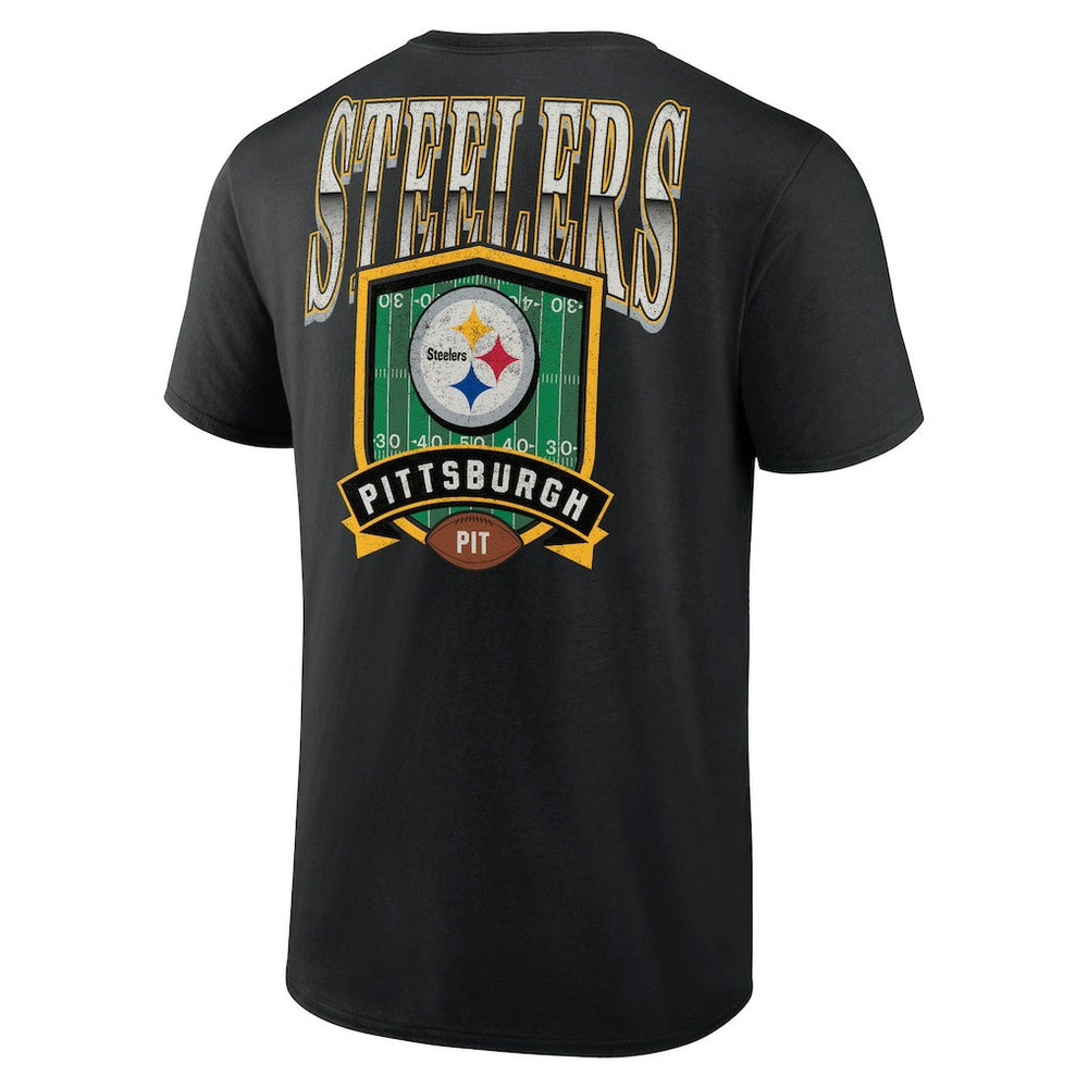 Pittsburgh Steelers Full Range T-Shirt Black