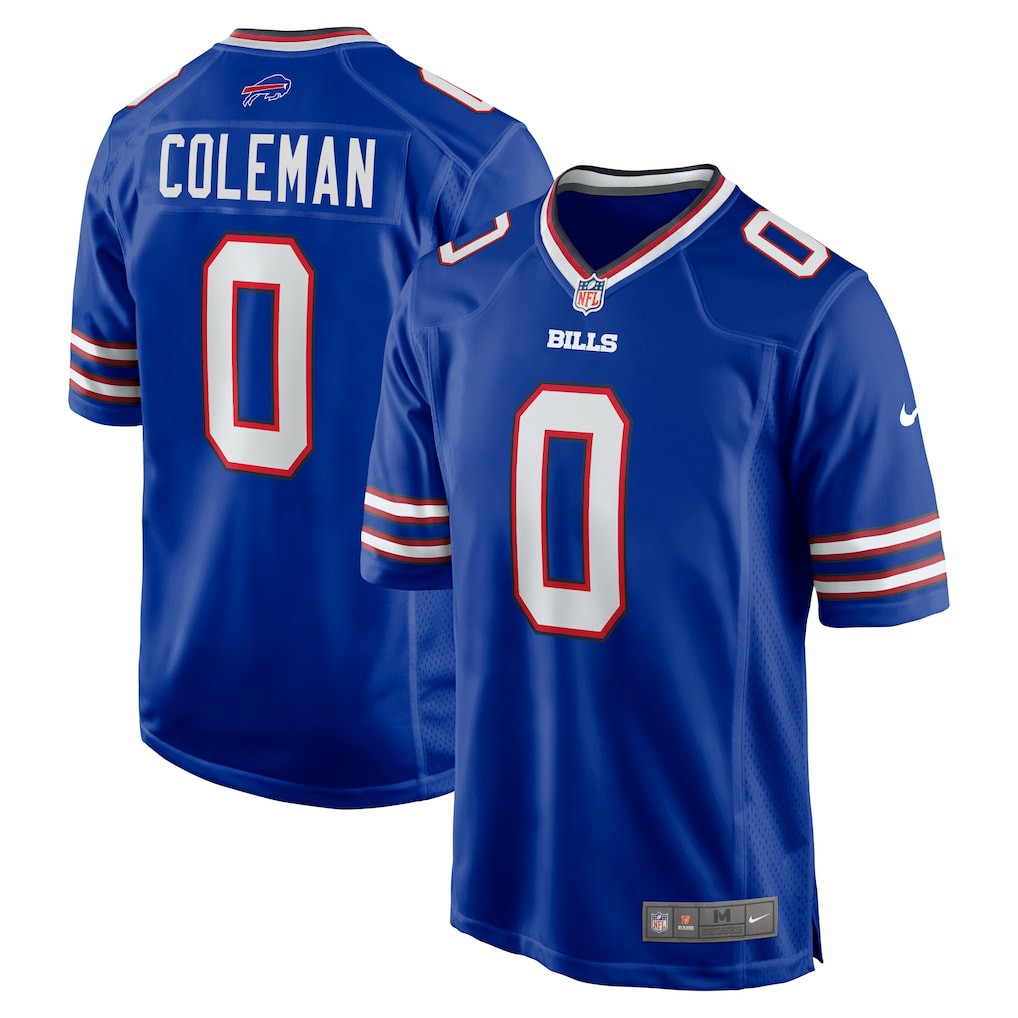 Nike Keon Coleman Buffalo Bills Player Game Jersey Royal