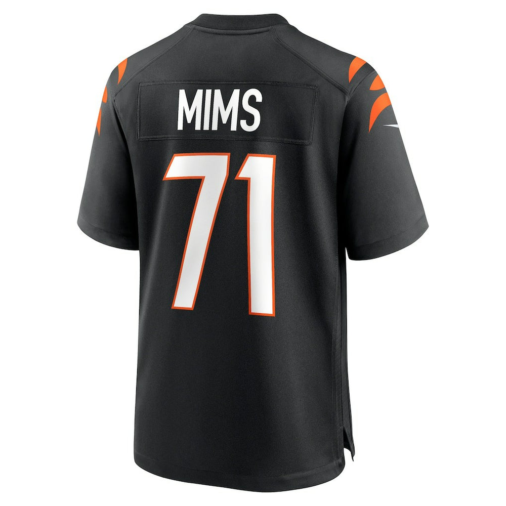 Nike Amarius Mims Cincinnati Bengals Player Game Jersey Black