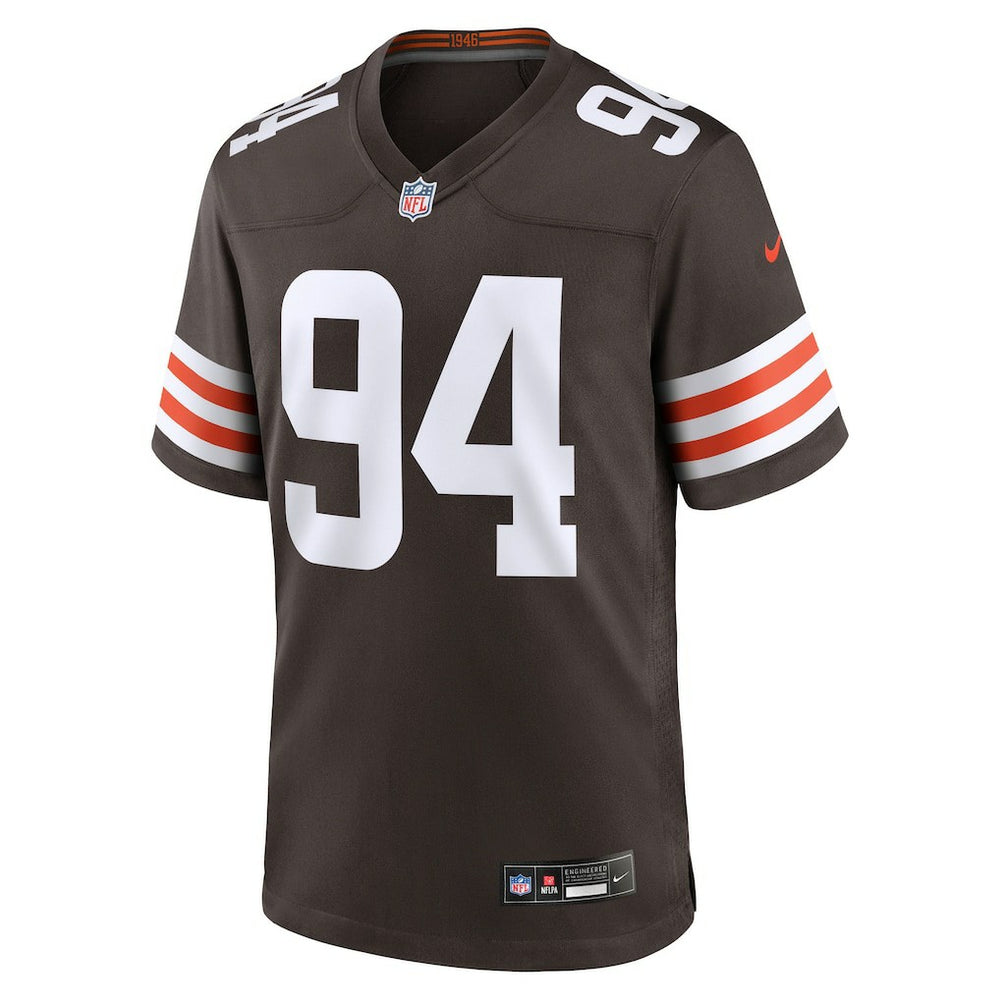 Nike Mason Graham Cleveland Browns 2025 NFL Draft First Round Pick Game Jersey Brown