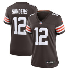 Nike Shedeur Sanders Cleveland Browns Women's 2025 NFL Draft Game Jersey Brown