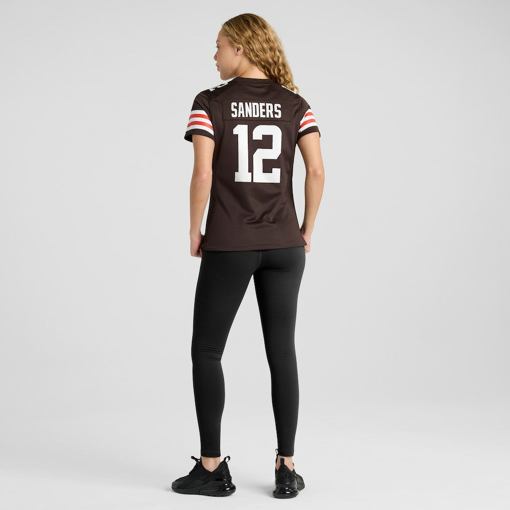 Nike Shedeur Sanders Cleveland Browns Women's 2025 NFL Draft Game Jersey Brown
