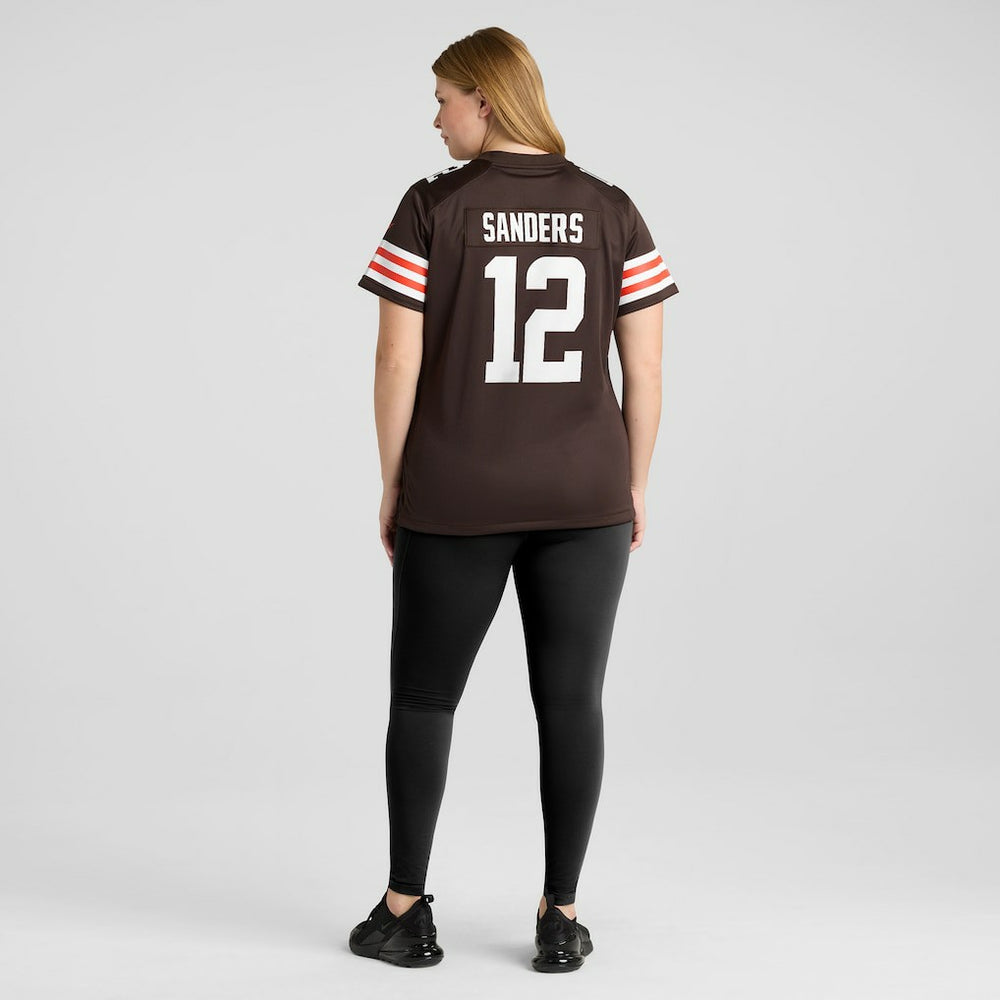 Nike Shedeur Sanders Cleveland Browns Women's 2025 NFL Draft Game Jersey Brown