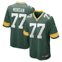 Nike Jordan Morgan Green Bay Packers Player Game Jersey Green