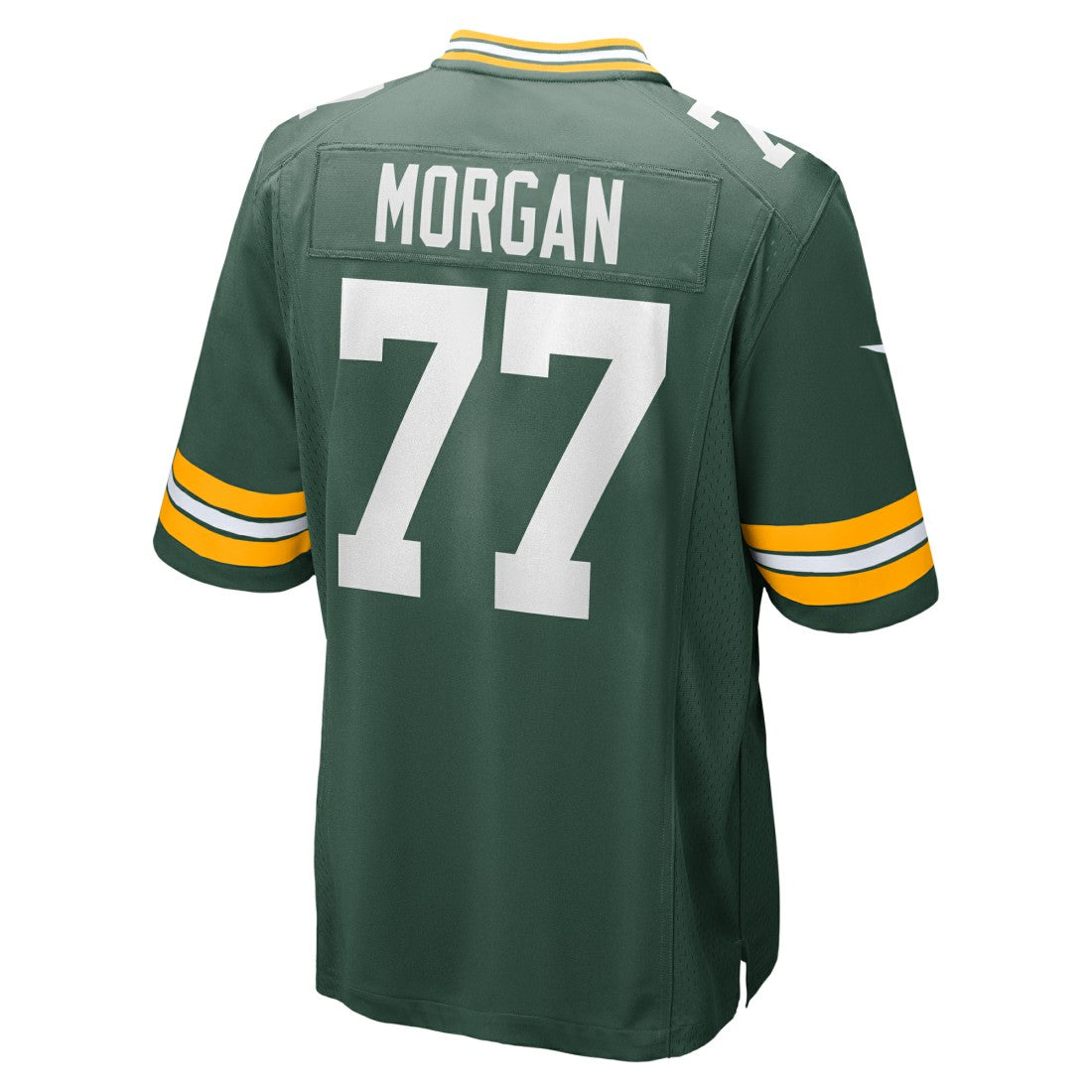 Nike Jordan Morgan Green Bay Packers Player Game Jersey Green