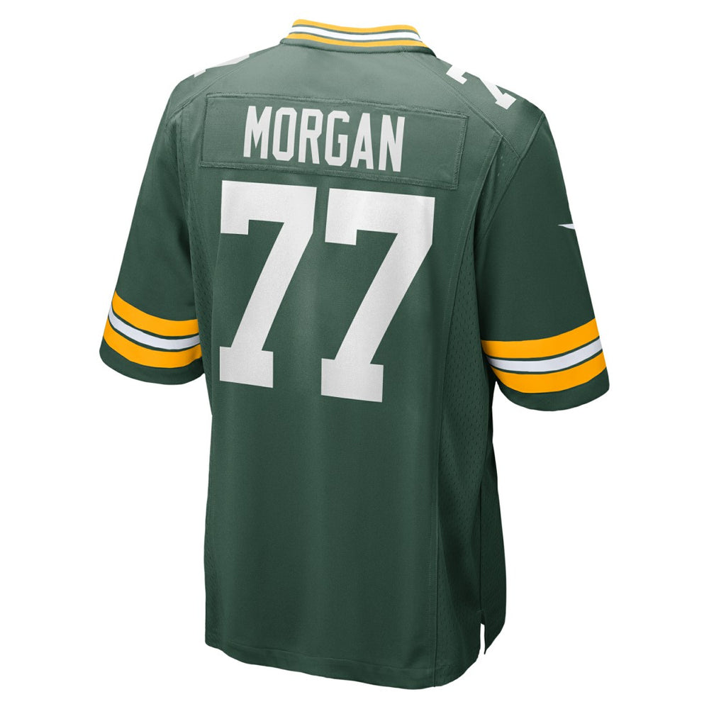 Nike Jordan Morgan Green Bay Packers Player Game Jersey Green