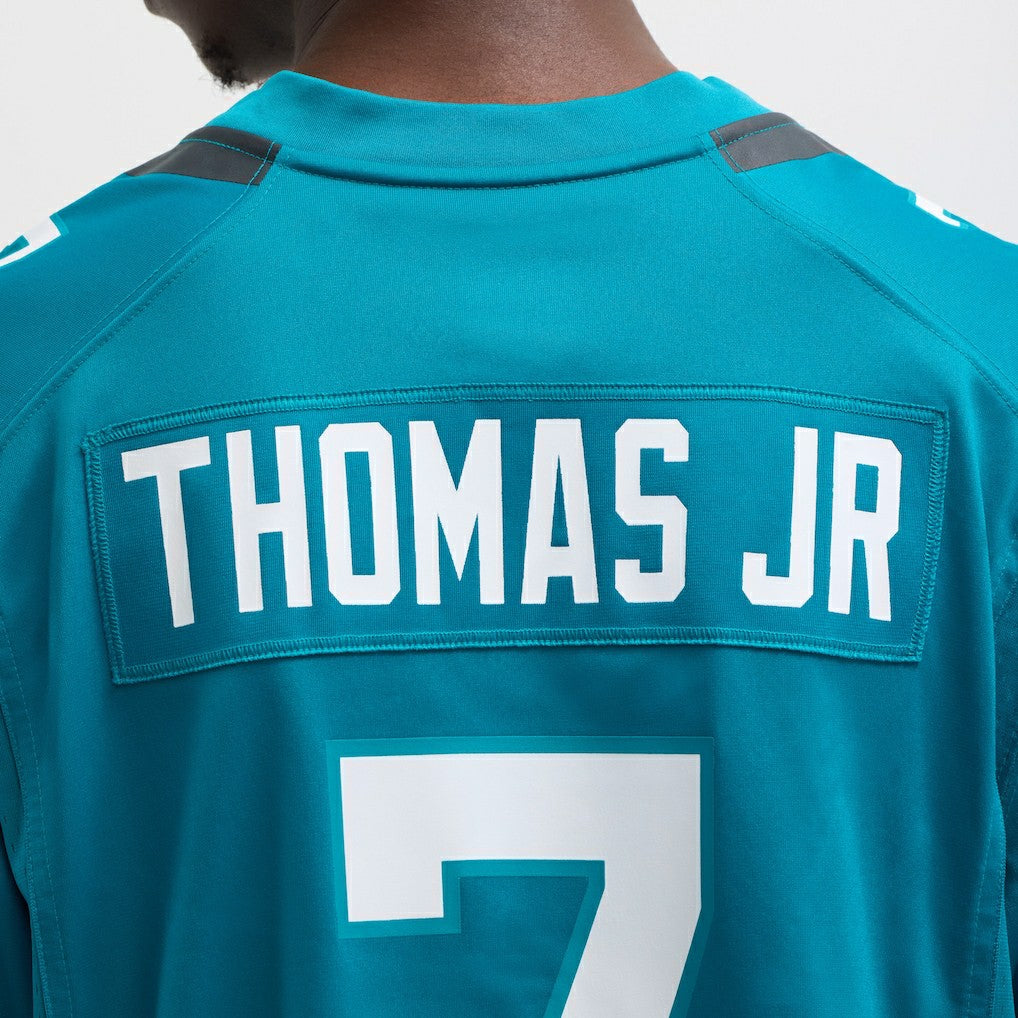 Nike Brian Thomas Jr Jacksonville Jaguars Player Game Jersey Teal