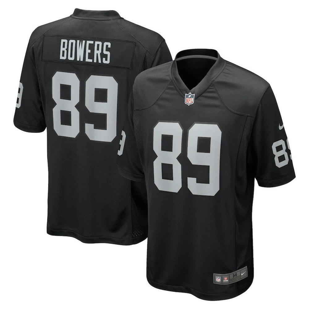 Nike Brock Bowers Las Vegas Raiders Player Game Jersey Black