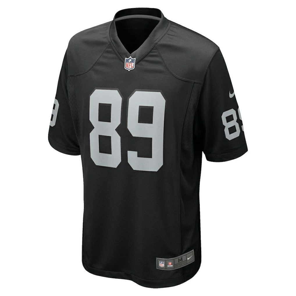 Nike Brock Bowers Las Vegas Raiders Player Game Jersey Black