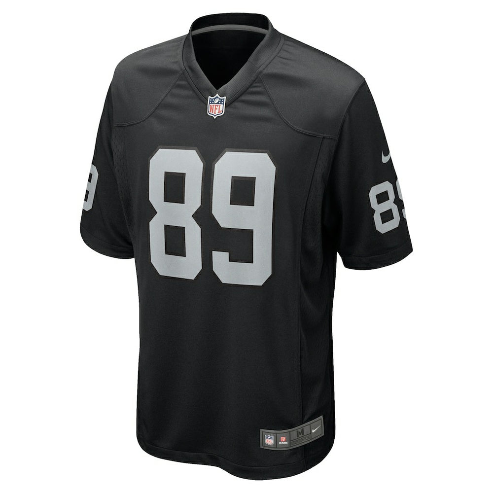 Nike Brock Bowers Las Vegas Raiders Player Game Jersey Black