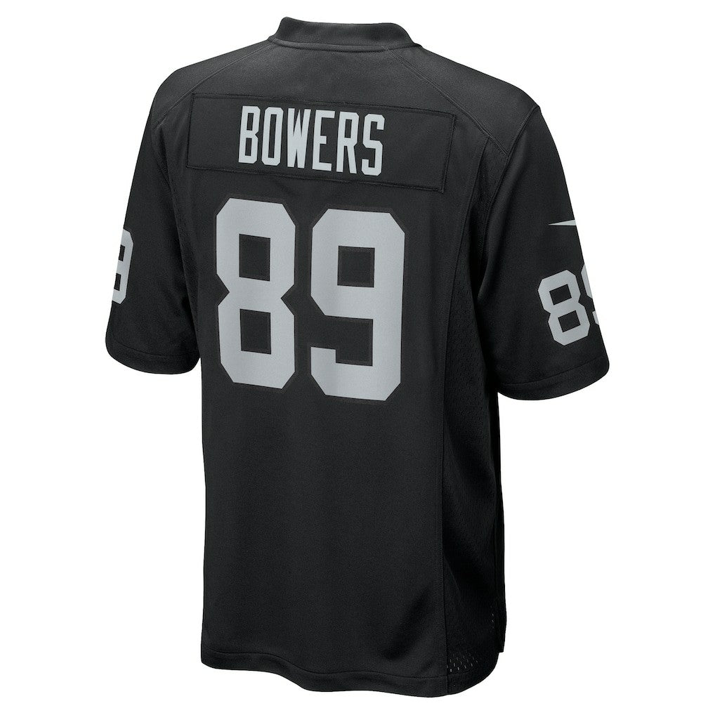 Nike Brock Bowers Las Vegas Raiders Player Game Jersey Black