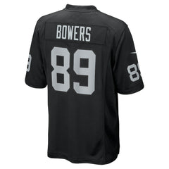 Nike Brock Bowers Las Vegas Raiders Player Game Jersey Black