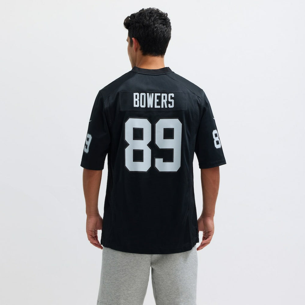 Nike Brock Bowers Las Vegas Raiders Player Game Jersey Black