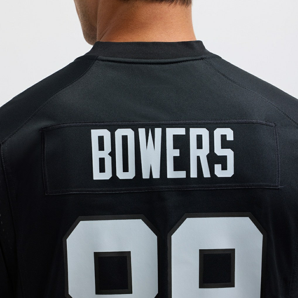 Nike Brock Bowers Las Vegas Raiders Player Game Jersey Black