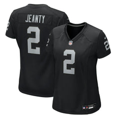 Nike Ashton Jeanty Las Vegas Raiders Women's 2025 NFL Draft First Round Pick Team Game Jersey Black