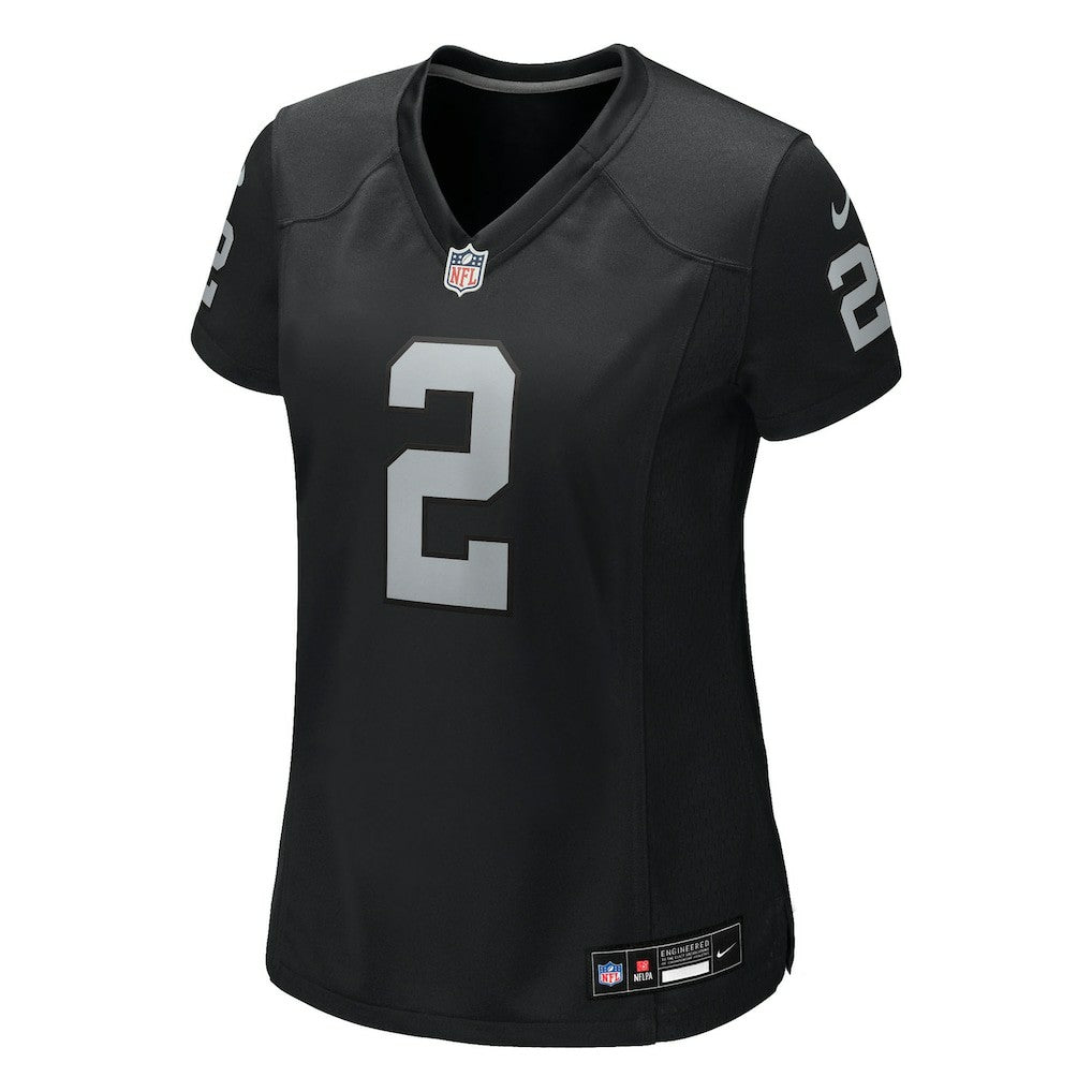 Nike Ashton Jeanty Las Vegas Raiders Women's 2025 NFL Draft First Round Pick Team Game Jersey Black