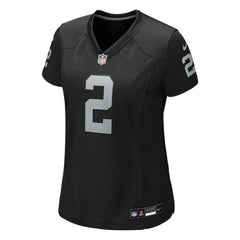 Nike Ashton Jeanty Las Vegas Raiders Women's 2025 NFL Draft First Round Pick Team Game Jersey Black
