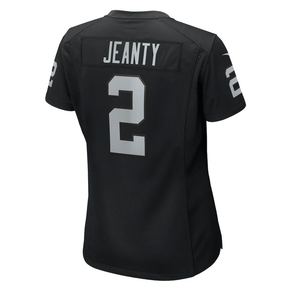 Nike Ashton Jeanty Las Vegas Raiders Women's 2025 NFL Draft First Round Pick Team Game Jersey Black