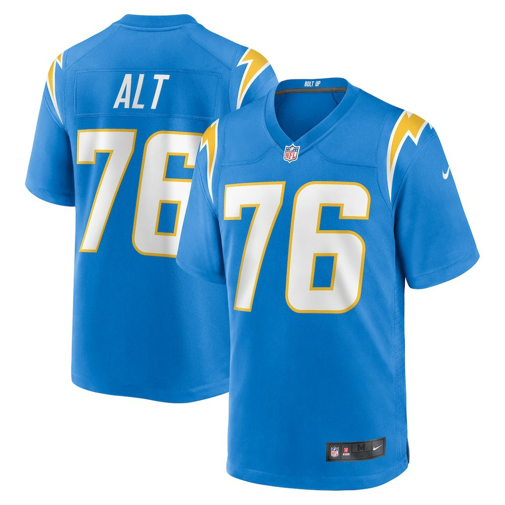Nike Joe Alt Los Angeles Chargers Player Game Jersey Powder Blue