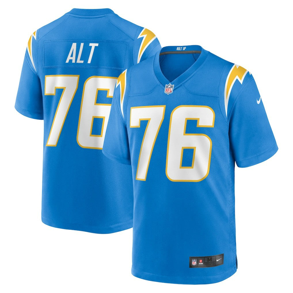 Nike Joe Alt Los Angeles Chargers Player Game Jersey Powder Blue