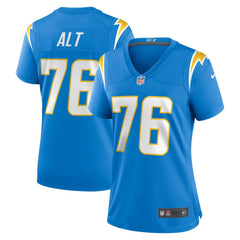 Nike Joe Alt Los Angeles Chargers Women's 2024 NFL Draft First Round Pick Player Game Jersey Powder Blue