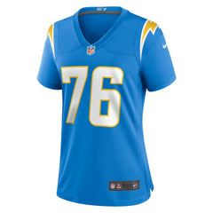 Nike Joe Alt Los Angeles Chargers Women's 2024 NFL Draft First Round Pick Player Game Jersey Powder Blue