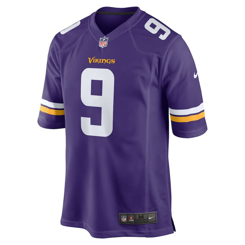 Nike J.J. McCarthy Minnesota Vikings Player Game Jersey Purple