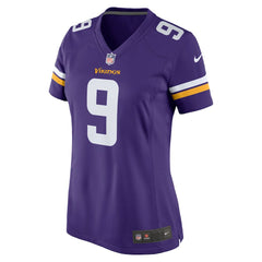 Nike J.J. McCarthy Minnesota Vikings Women's Player Game Jersey Purple