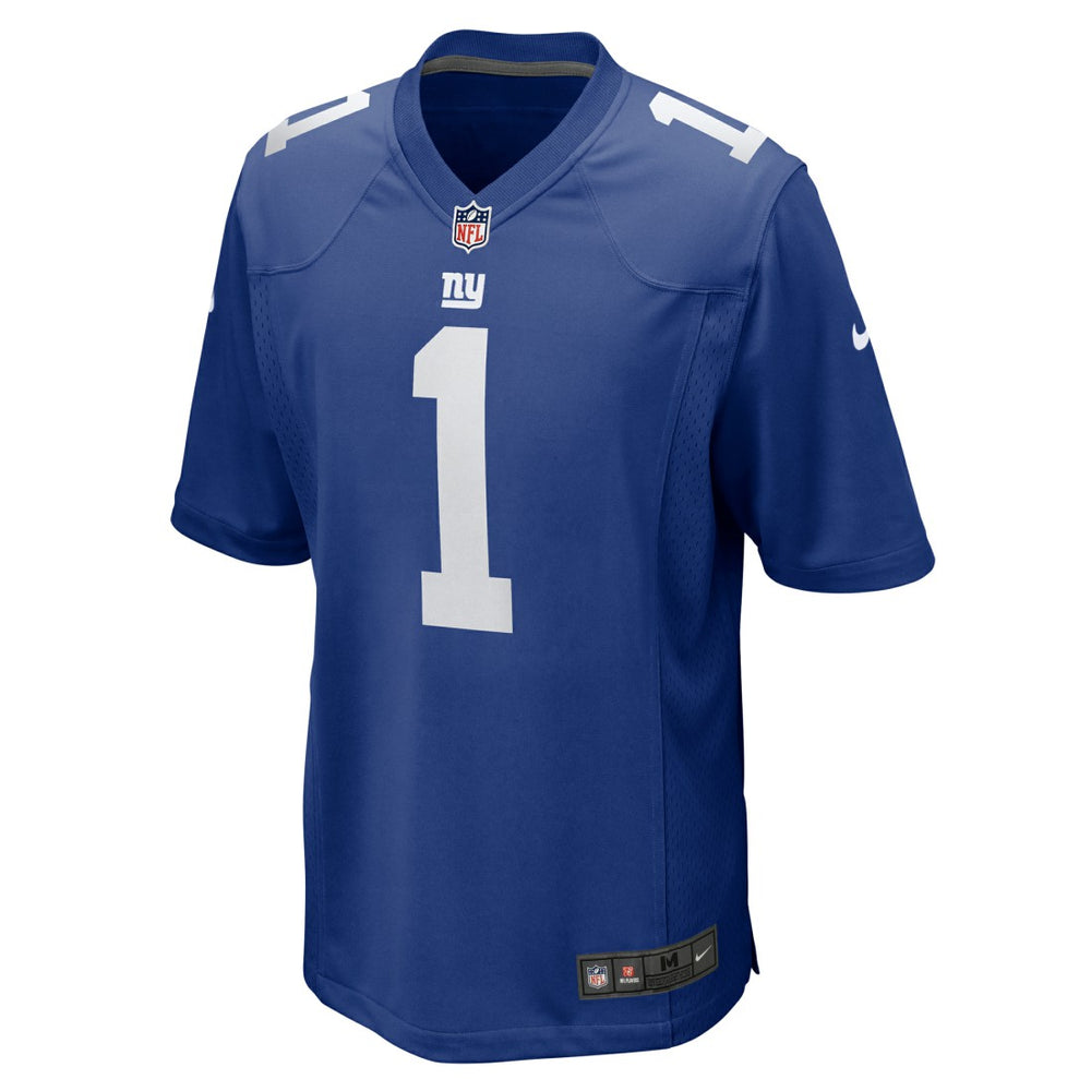 Nike Malik Nabers New York Giants Player Game Jersey Royal