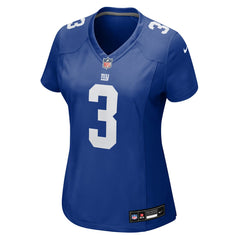 Nike Russell Wilson New York Giants Women's Game Jersey Royal