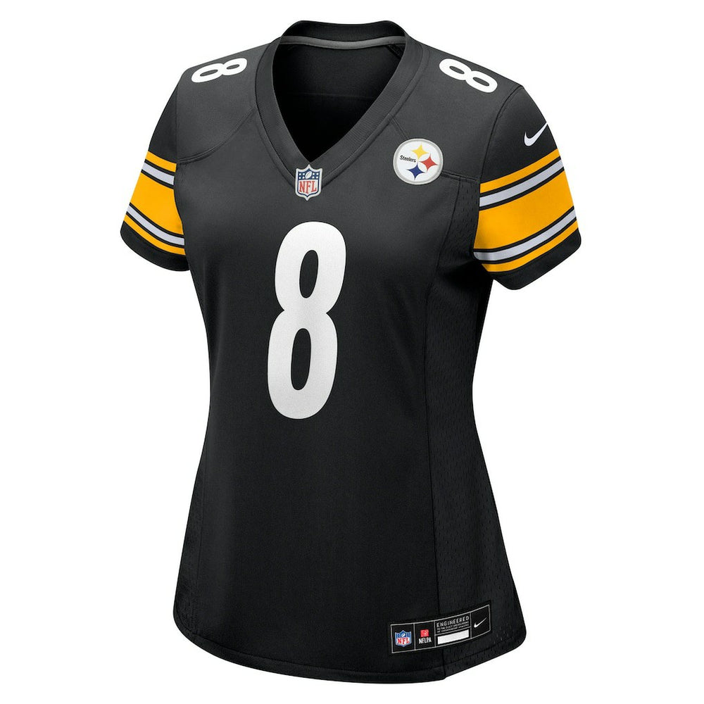 Nike Aaron Rodgers Pittsburgh Steelers Women's Game Jersey Black