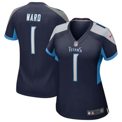 Nike Cameron Ward Tennessee Titans Women's 2025 NFL Draft First Round Pick Alternate Game Jersey Navy