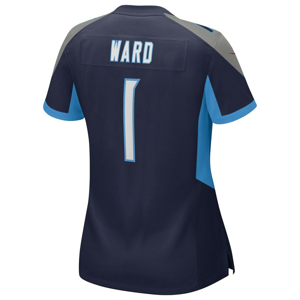 Nike Cameron Ward Tennessee Titans Women's 2025 NFL Draft First Round Pick Alternate Game Jersey Navy